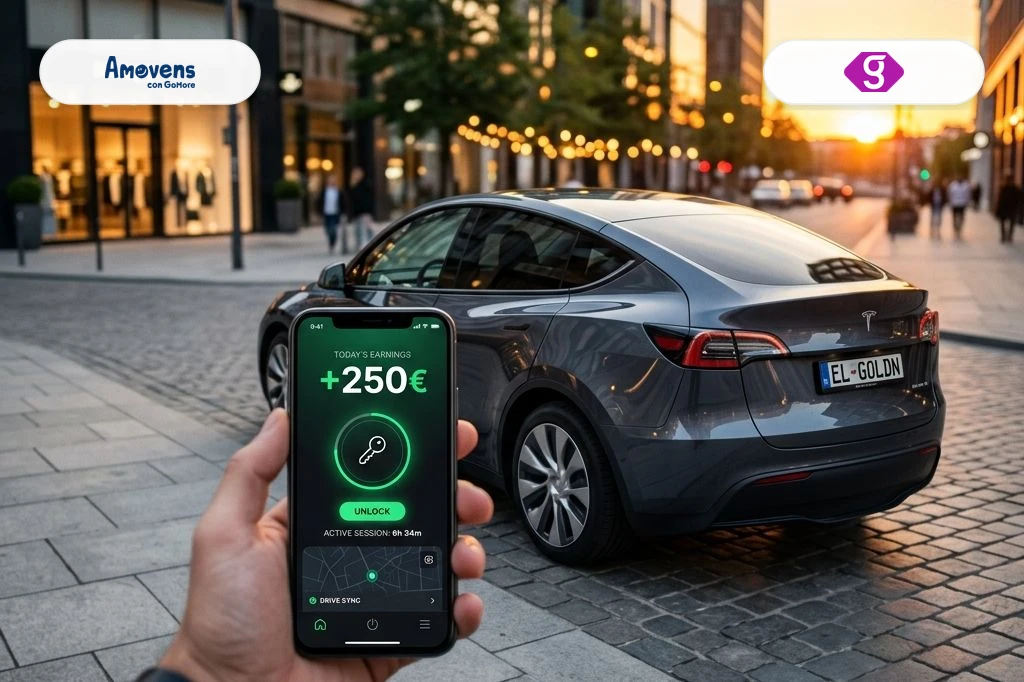 Cómo ganar dinero alquilando tu coche con Amovens y Getaround